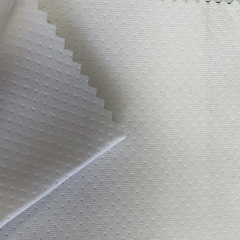 50% Poli Kitar Semula, Fabrik Poli Knit 50% Sangat Bernafas