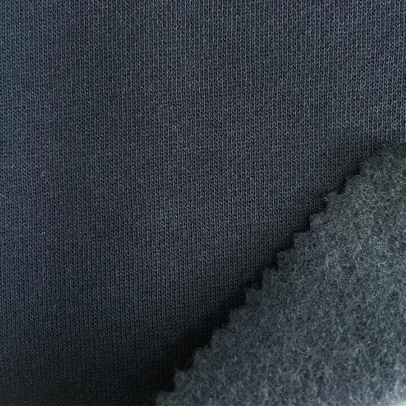 60% Kapas 40% Poli Fleece Kebolehnafasan